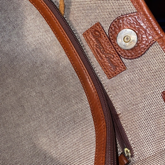 Dooney & Bourke medium size tote black brown suede leather # 20 - Picture 13 of 13